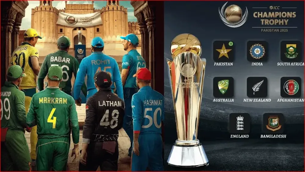 ICC Champions Trophy 2025 Tournament Format ICC Champions Trophy 2025